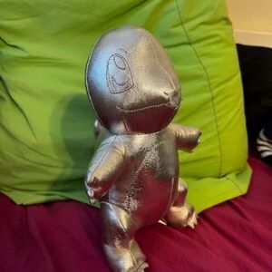 Pokémon 25th Anniversary Charmander Celebration 8" Silver Metallic Plush